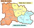 Paroisse ste Anne en Cis - Carte